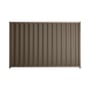 Good Neighbour® Wavelok® 2100mm High Fence Panel Sheet: Banyan Brown Post/Track: Marsh