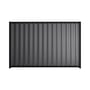 Good Neighbour® Wavelok® 2100mm High Fence Panel Sheet: Granite Post/Track: Ebony