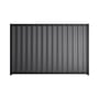 Good Neighbour® Wavelok® 2100mm High Fence Panel Sheet: Granite Post/Track: Gun Metal Grey