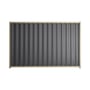 Good Neighbour® Wavelok® 2100mm High Fence Panel Sheet: Granite Post/Track: Merino