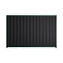 Good Neighbour® Wavelok® 2100mm High Fence Panel Sheet: Gun Metal Grey Post/Track: Caulfield Green