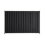 Good Neighbour® Wavelok® 2100mm High Fence Panel Sheet: Gun Metal Grey Post/Track: Gull Grey