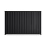 Good Neighbour® Wavelok® 2100mm High Fence Panel Sheet: Gun Metal Grey Post/Track: Gun Metal Grey
