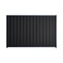 Good Neighbour® Wavelok® 2100mm High Fence Panel Sheet: Gun Metal Grey Post/Track: Mountain Blue