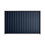 Good Neighbour® Wavelok® 2100mm High Fence Panel Sheet: Mountain Blue Post/Track: Ebony