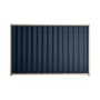 Good Neighbour® Wavelok® 2100mm High Fence Panel Sheet: Mountain Blue Post/Track: Merino