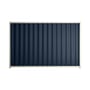 Good Neighbour® Wavelok® 2100mm High Fence Panel Sheet: Mountain Blue Post/Track: Off White