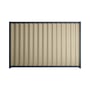 Good Neighbour® Wavelok® 2100mm High Fence Panel Sheet: Merino Post/Track: Mountain Blue