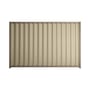 Good Neighbour® Wavelok® 2100mm High Fence Panel Sheet: Merino Post/Track: Marsh