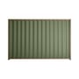 Good Neighbour® Wavelok® 2100mm High Fence Panel Sheet: Mist Green Post/Track: Beige