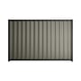 Good Neighbour® Wavelok® 2100mm High Fence Panel Sheet: Marsh Post/Track: Gun Metal Grey
