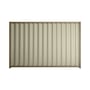Good Neighbour® Wavelok® 2100mm High Fence Panel Sheet: Moss Vale Sand Post/Track: Beige