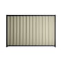 Good Neighbour® Wavelok® 2100mm High Fence Panel Sheet: Moss Vale Sand Post/Track: Dark Stone