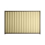 Good Neighbour® Wavelok® 2100mm High Fence Panel Sheet: Primrose Post/Track: Banyan Brown