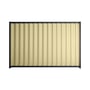 Good Neighbour® Wavelok® 2100mm High Fence Panel Sheet: Primrose Post/Track: Dark Stone