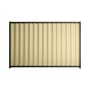 Good Neighbour® Wavelok® 2100mm High Fence Panel Sheet: Primrose Post/Track: Slate Grey