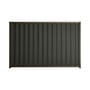 Good Neighbour® Wavelok® 2100mm High Fence Panel Sheet: Slate Grey Post/Track: Banyan Brown