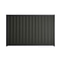 Good Neighbour® Wavelok® 2100mm High Fence Panel Sheet: Slate Grey Post/Track: Dark Stone