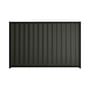 Good Neighbour® Wavelok® 2100mm High Fence Panel Sheet: Slate Grey Post/Track: Ebony
