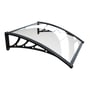 Clear Canopy with Black Frame