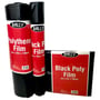 Poly Pre-Packed Builders Sheet 2m x 5m x 100UM Black