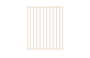 Aluminium Pool Fencing Gate - Cream