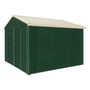 Handi-Heritage Shed H3 3.30X3.30 Roof:Primrose Wall:Caulfield Green Gable End Double Door