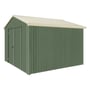 Handi-Heritage Shed H3 3.30X3.30 Roof:Primrose Wall:Rivergum Gable End Double Door