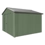 Handi-Heritage Shed H3 3.30X3.30 Roof:Slate Grey Wall:Rivergum Gable End Double Door