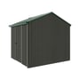 Handi-Heritage Shed H1 2.54X2.52 Roof:Caulfield Green Wall:Slate Grey Front/Rear Single Door