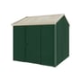 Handi-Heritage Shed H1 2.54X2.52 Roof:Merino Wall:Caulfield Green Front/Rear Single Door
