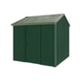 Handi-Heritage Shed H1 2.54X2.52 Roof:Rivergum Wall:Caulfield Green Front/Rear Single Door