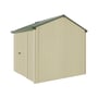 Handi-Heritage Shed H1 2.54X2.52 Roof:Rivergum Wall:Primrose Front/Rear Single Door