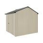 Handi-Heritage Shed H1 2.54X2.52 Roof:Slate Grey Wall:Merino Front/Rear Single Door
