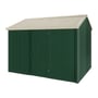 Handi-Heritage Shed H2 3.30X2.52 Roof:Merino Wall:Caulfield Green Front/Rear Single Door