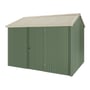 Handi-Heritage Shed H2 3.30X2.52 Roof:Merino Wall:Rivergum Front/Rear Single Door