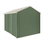 Handi-Heritage Shed H2 3.30X2.52 Roof:Merino Wall:Rivergum Front/Rear Single Door