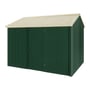 Handi-Heritage Shed H2 3.30X2.52 Roof:Primrose Wall:Caulfield Green Front/Rear Single Door