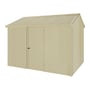 Handi-Heritage Shed H2 3.30X2.52 Roof:Primrose Wall:Primrose Front/Rear Single Door