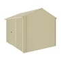 Handi-Heritage Shed H2 3.30X2.52 Roof:Primrose Wall:Primrose Front/Rear Single Door