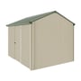 Handi-Heritage Shed H2 3.30X2.52 Roof:Rivergum Wall:Merino Front/Rear Single Door