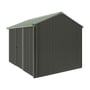 Handi-Heritage Shed H2 3.30X2.52 Roof:Rivergum Wall:Slate Grey Front/Rear Single Door