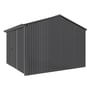 Handi-Heritage Shed H3 3.30X3.30 Roof:Gun Metal Grey Wall:Gun Metal Grey Front/Rear Single Door