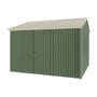 Handi-Heritage Shed H3 3.30X3.30 Roof:Merino Wall:Rivergum Front/Rear Single Door