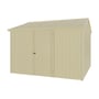 Handi-Heritage Shed H3 3.30X3.30 Roof:Primrose Wall:Primrose Front/Rear Single Door