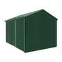 Handi-Heritage Shed H4 3.96X2.52 Roof:Caulfield Green Wall:Caulfield Green Front/Rear Single Door