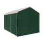 Handi-Heritage Shed H4 3.96X2.52 Roof:Merino Wall:Caulfield Green Front/Rear Single Door