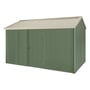 Handi-Heritage Shed H4 3.96X2.52 Roof:Merino Wall:Rivergum Front/Rear Single Door