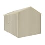 Handi-Heritage Shed H4 3.96X2.52 Roof:Primrose Wall:Merino Front/Rear Single Door