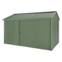 Handi-Heritage Shed H4 3.96X2.52 Roof:Rivergum Wall:Rivergum Front/Rear Single Door
